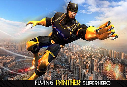 game pic for Super Panther flying hero city survival
